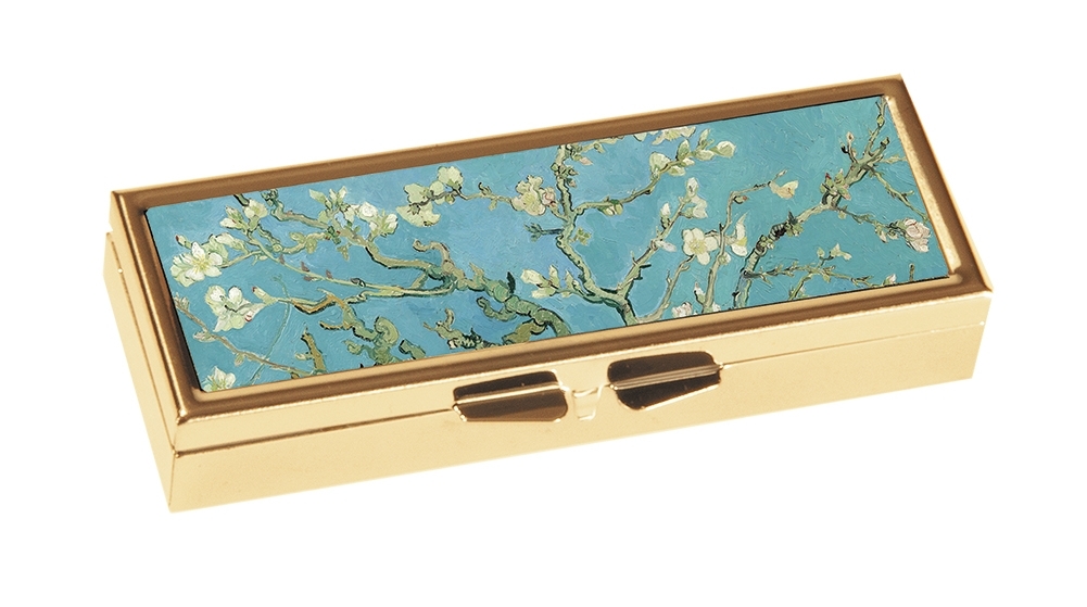 Pill box, 7-days, Van Gogh, Allmond Blossom