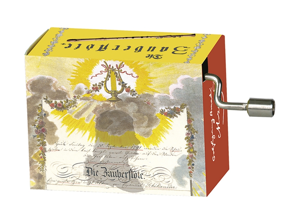 Music box, Magic Flute/Mozart, Program 1791