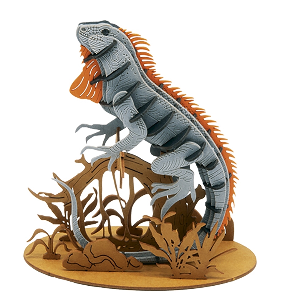 3D model, lizard