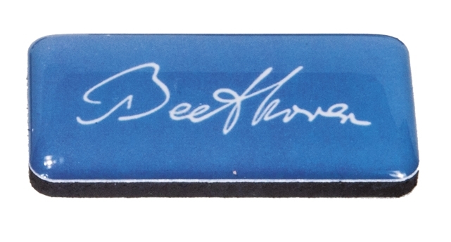 Magnets, Beethoven, in transparent box