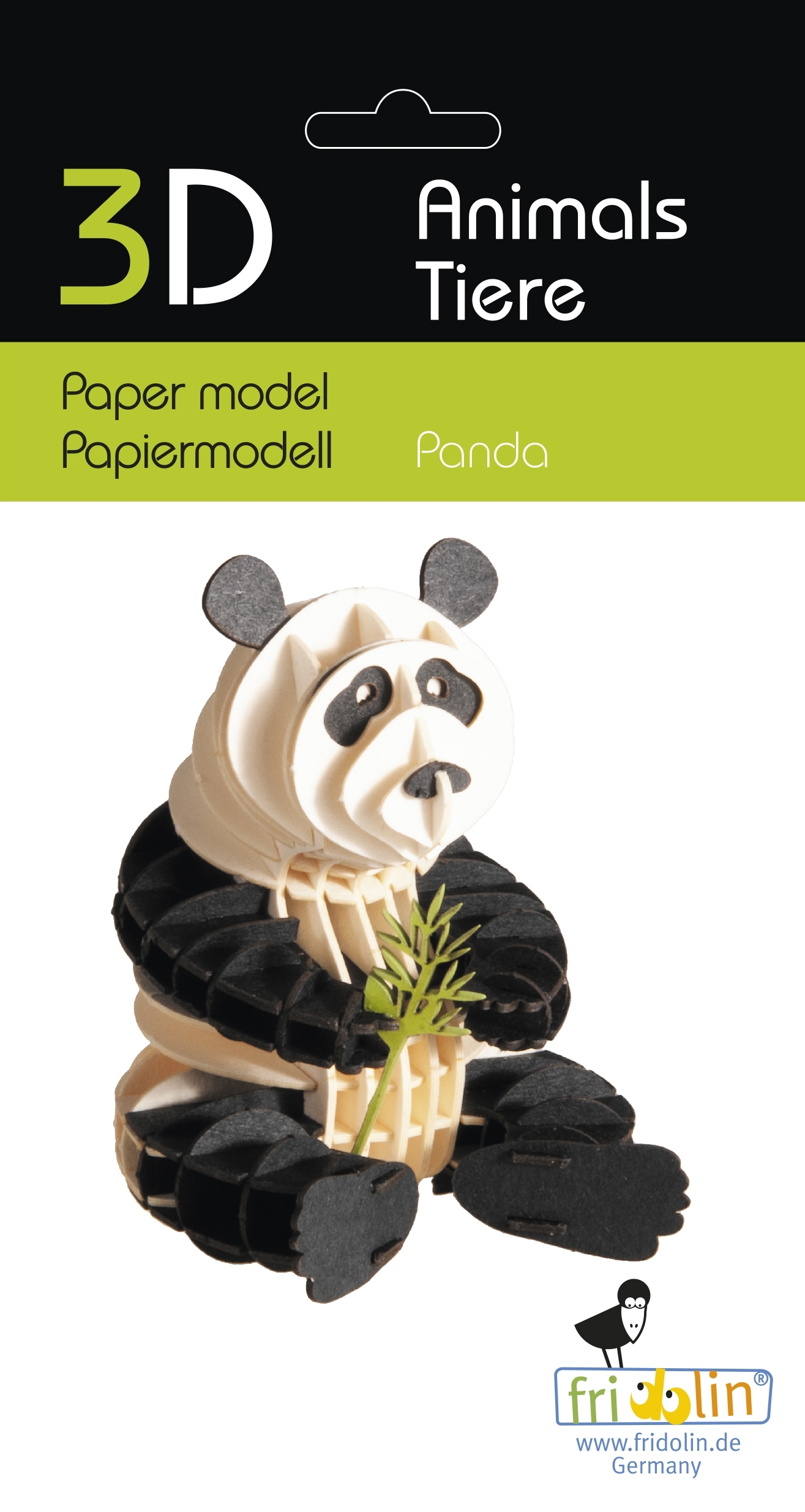 3D model, panda