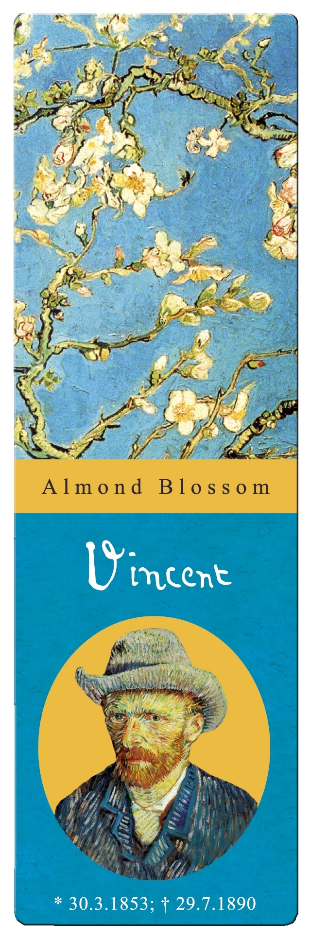 bookmark, Van Gogh, Almond Blossom