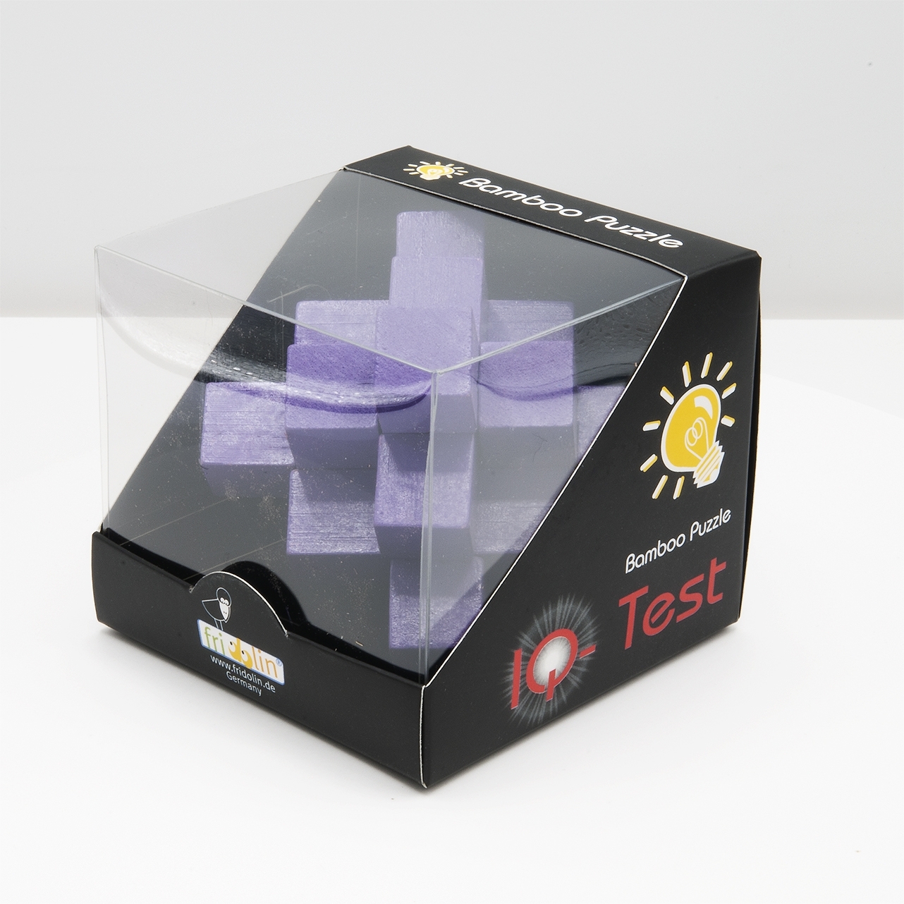 IQ-Test, bamboo Blockpuzzle, violet