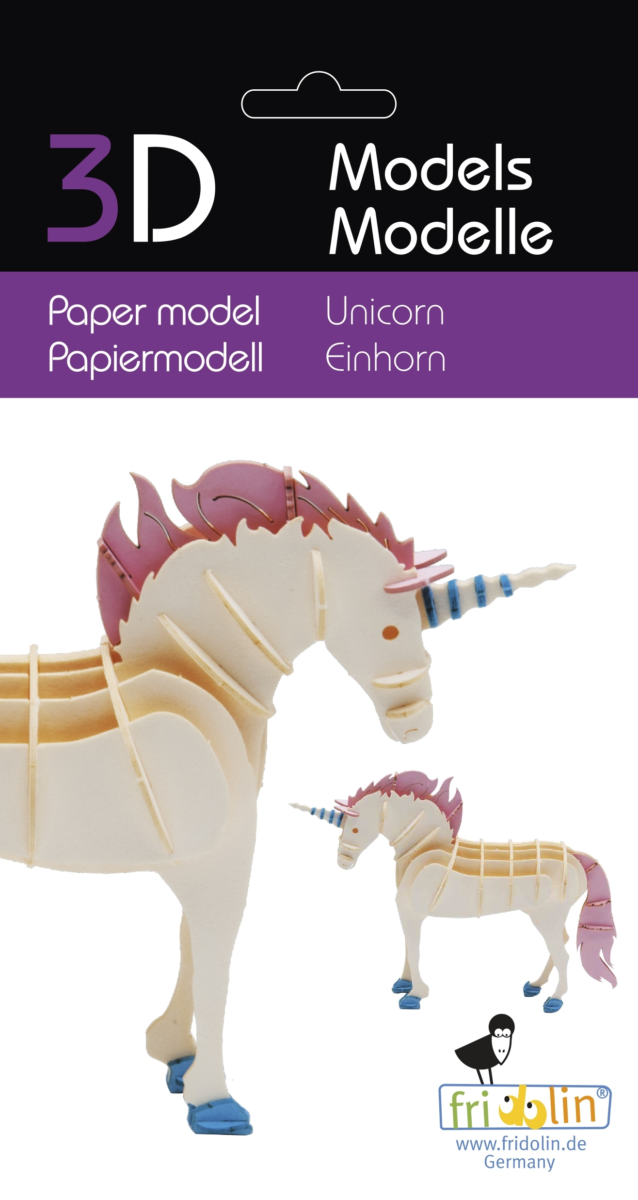 3D model, unicorn