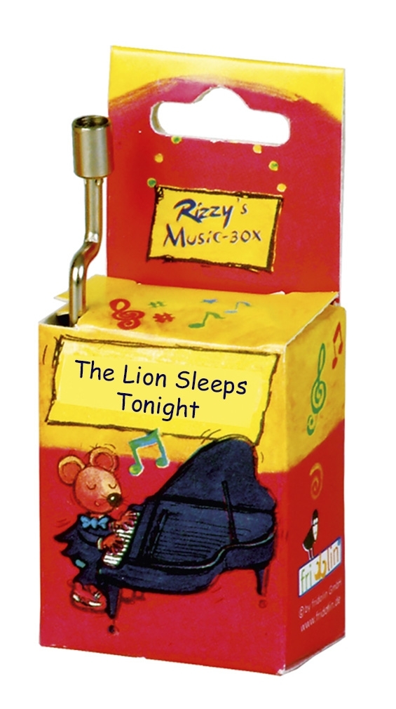 Hanging music box, The lion sleeps tonight