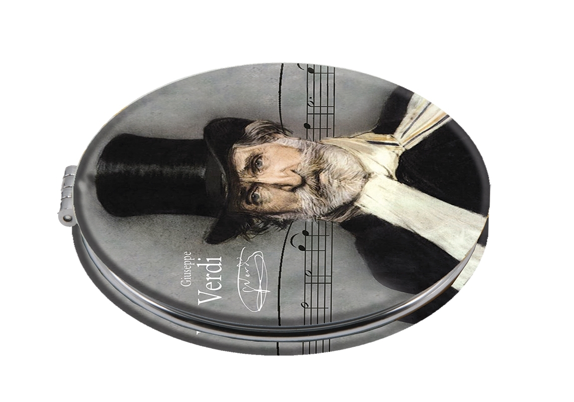 Pocket mirror, Giuseppe Verdi