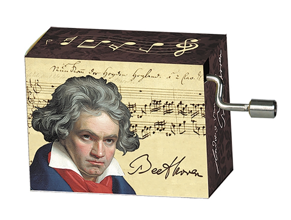 Music box, Bagatelle 119/Beeth, Portrait, signatur