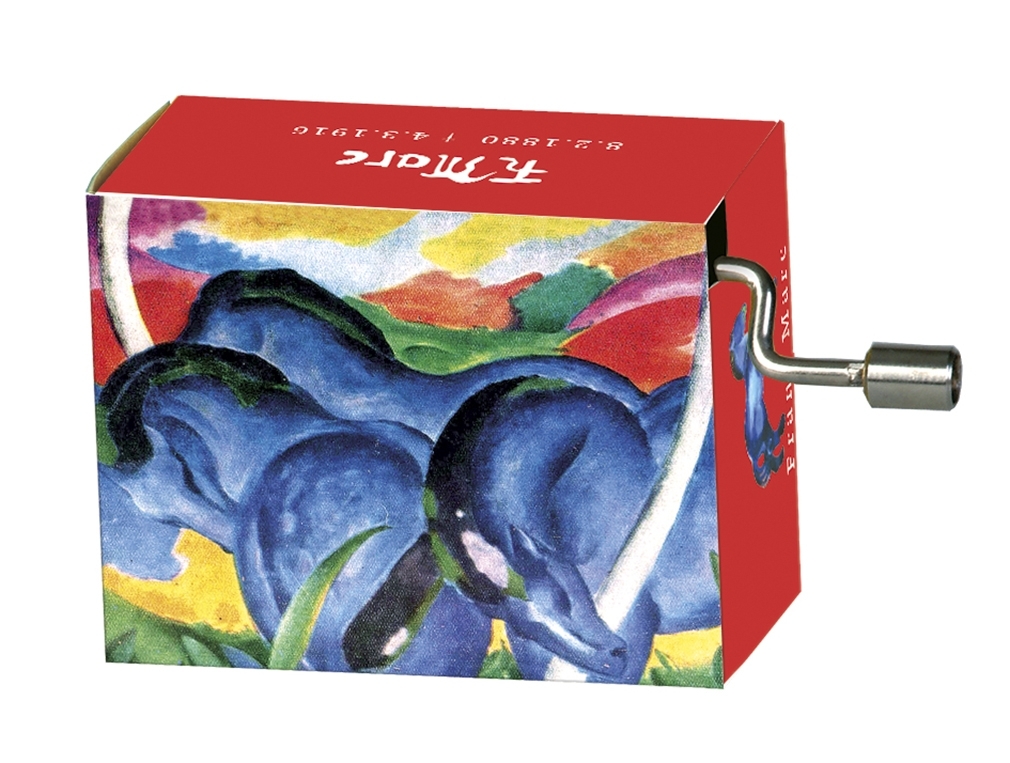 Music box, Spring/Vivaldi, Marc/Red and blue horse