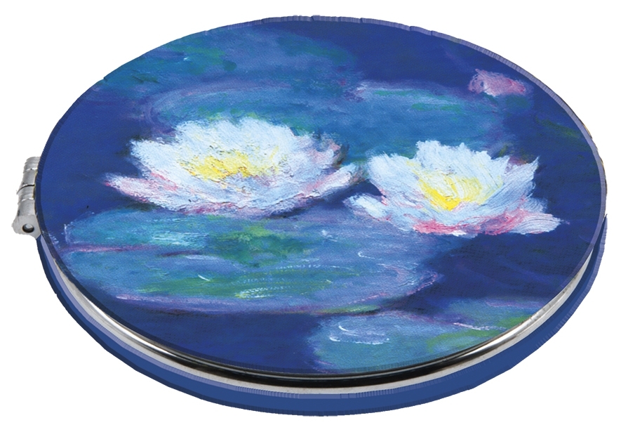 Pocket mirror, Monet, Water Lilies