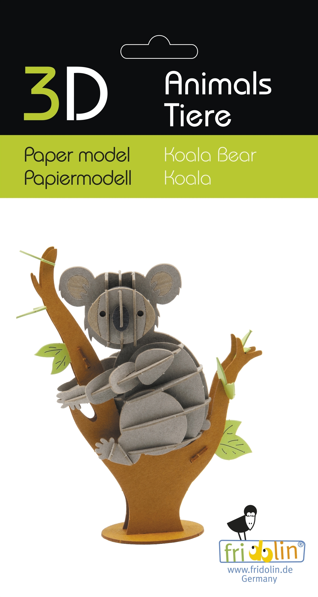 3D model, koala bear