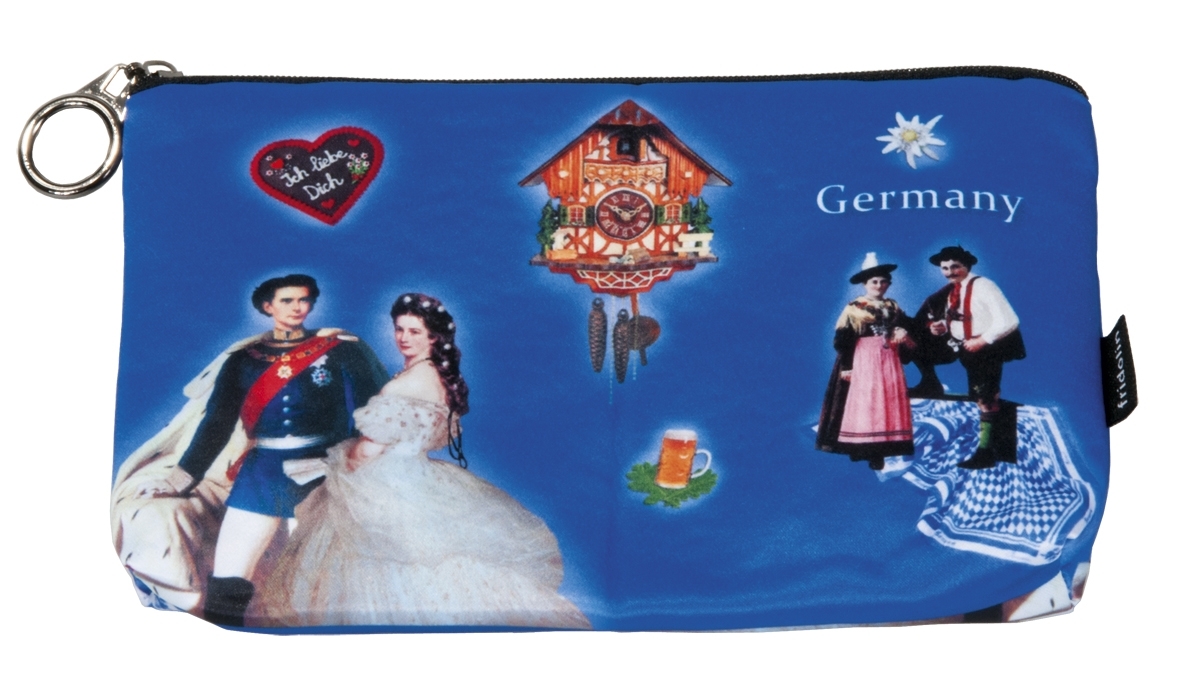 cosmetic bag, Germany, blue