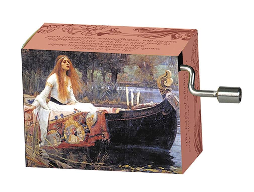 Music box, Elise/Beeth, Waterhouse/Lady of Shalott