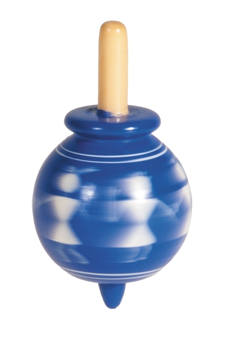 Wooden spinning top, Ethno, dancing people