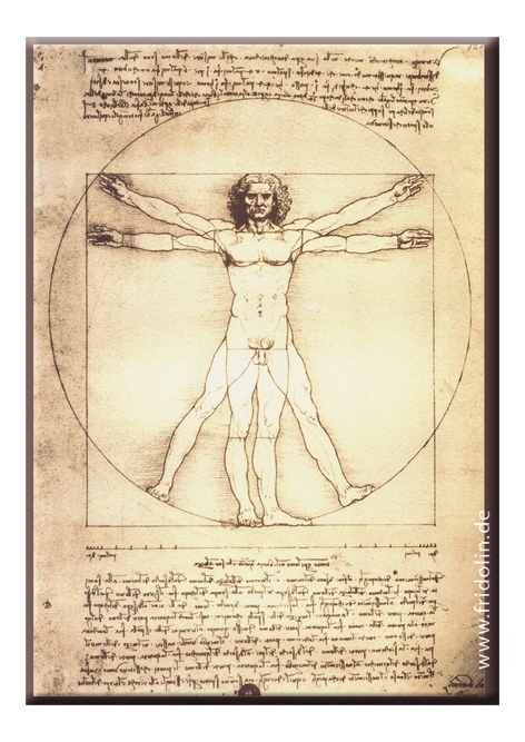 Magnet, Leonardo da Vinci, Study of Proportions