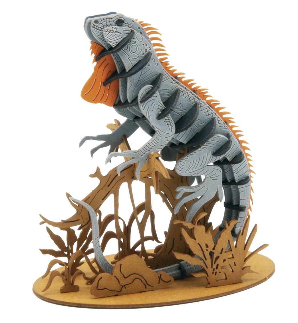 3D model, lizard