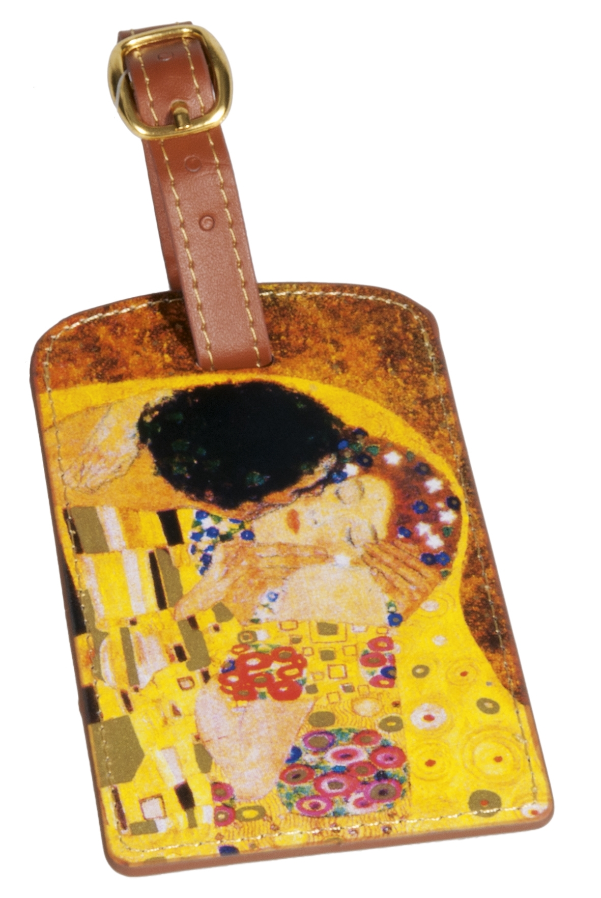 luggage tag, Klimt, The Kiss