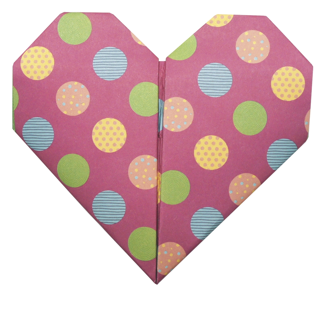 Funny Origami, Hearts, 20 sheets 20x20 cm