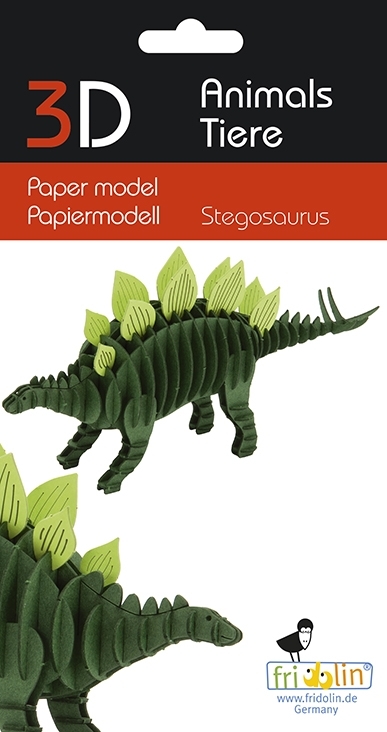3D model, stegosaurus