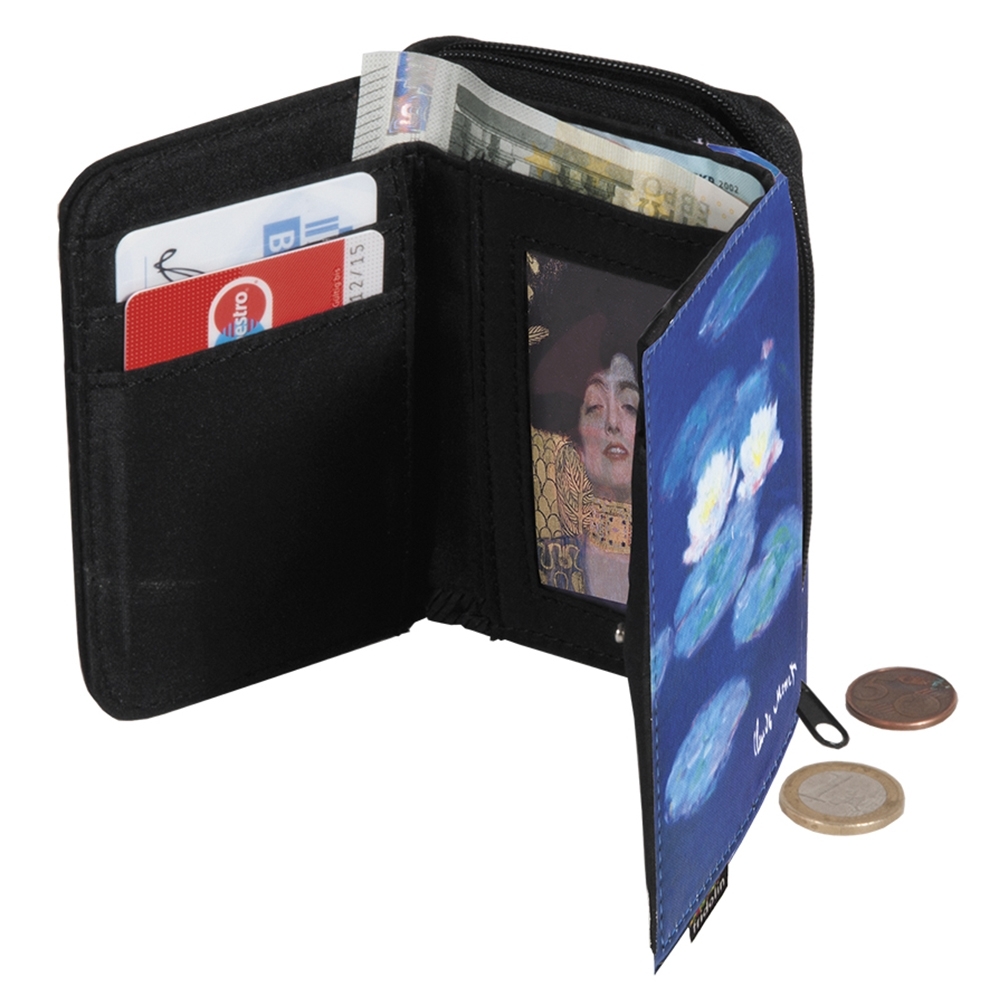 Wallet, Monet, Water Lilies