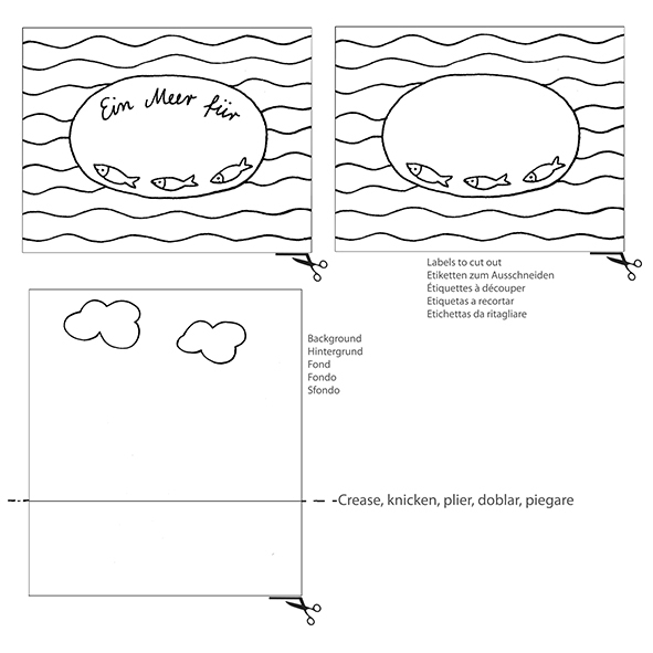 Craft kit, sea, fish