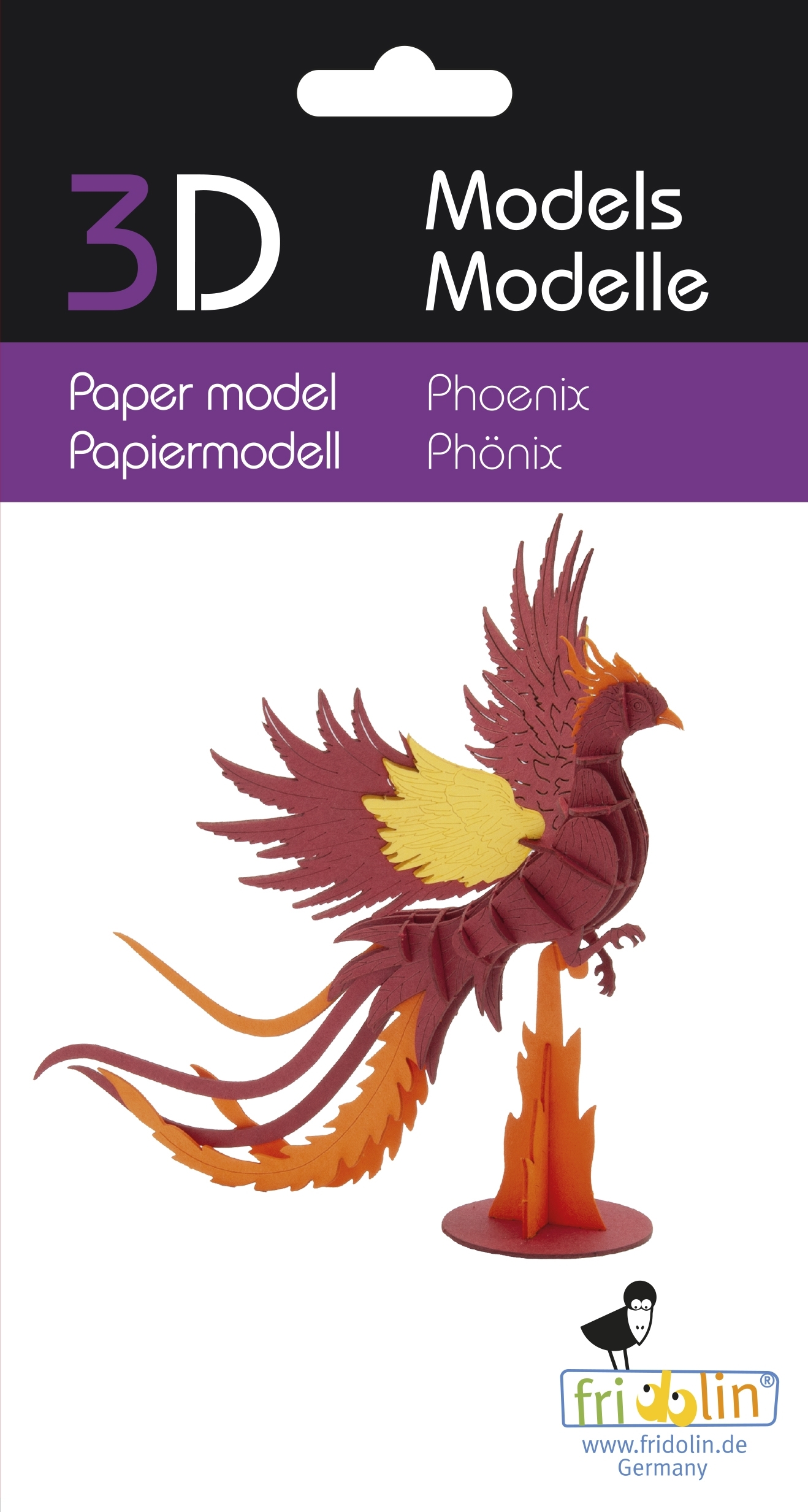3D model, phoenix