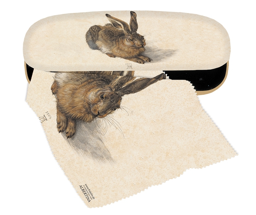 Spectacle case set, Albrecht Dürer, Hare