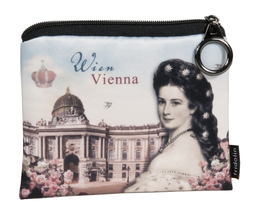 mini-purse with zip, Vienna, Sisi/Hofburg Palace
