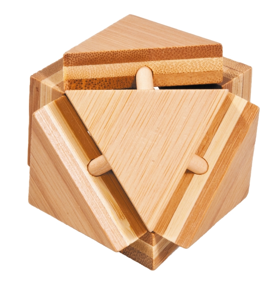IQ-Test, bamboo puzzle, Magic Triangle