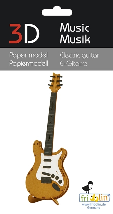 3D model, electric guitar