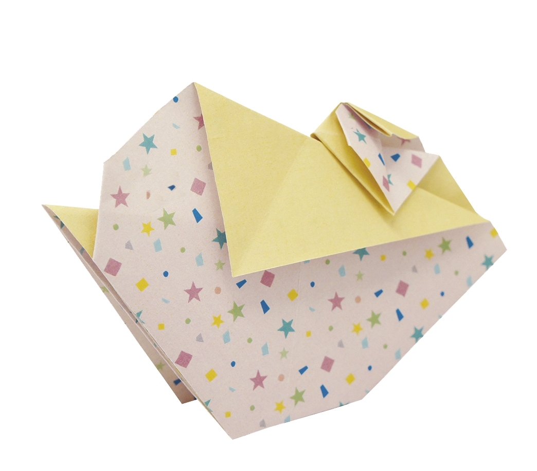 Funny Origami, Chicks, 20 sheets 15x15 cm