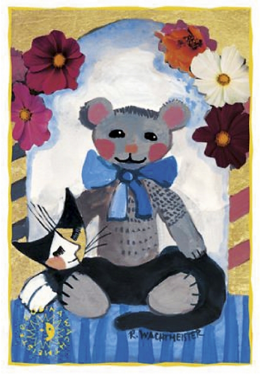 Folded card, Wachtmeister, Friends