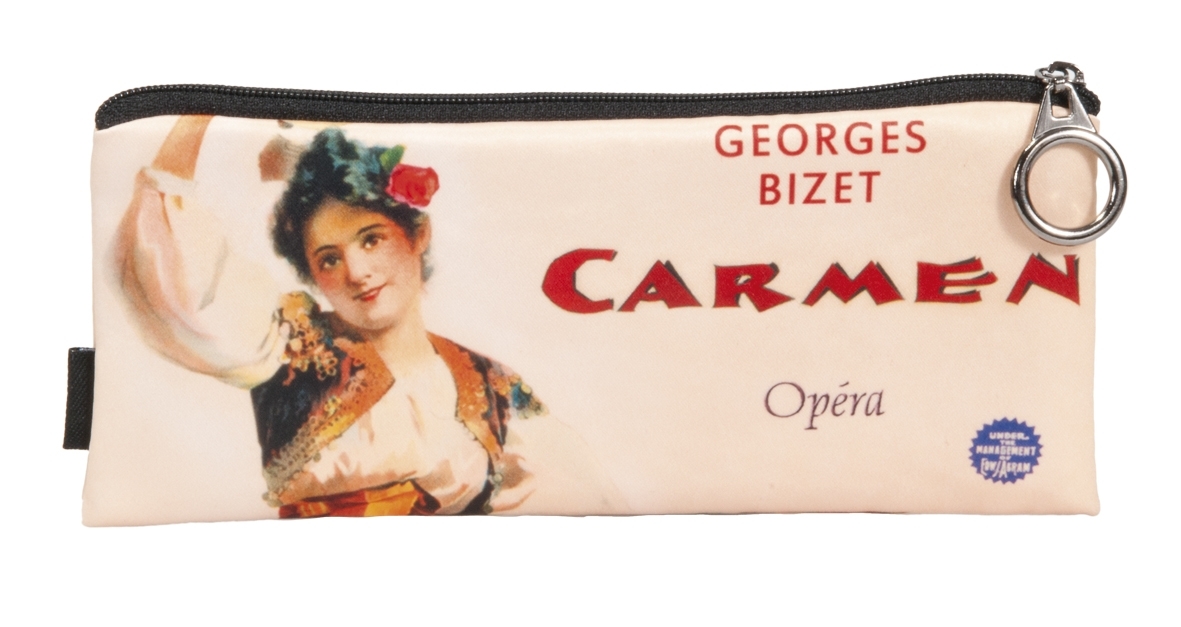 Pencil bag, Opera, Carmen, Bizet