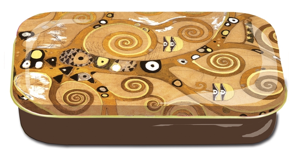 art box, metal, Klimt, Tree of Life