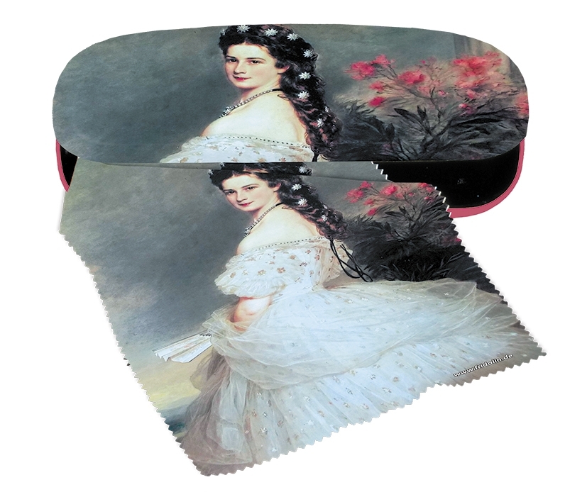 Spectacle case set, Sisi, Portrait