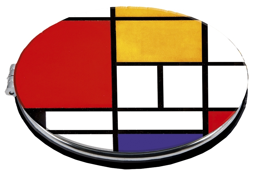 Pocket mirror, Mondrian-Style