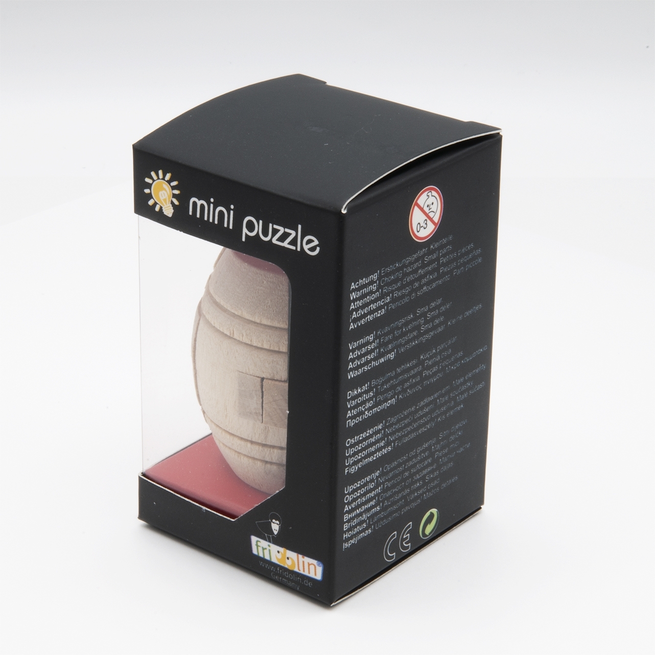 IQ-Test, Wooden puzzle, Barrel