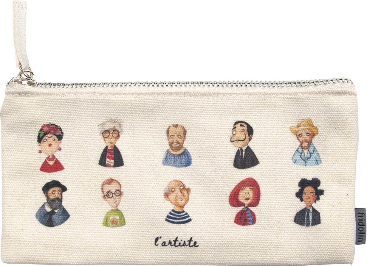 Pencil bag, L’Artiste, Cotton