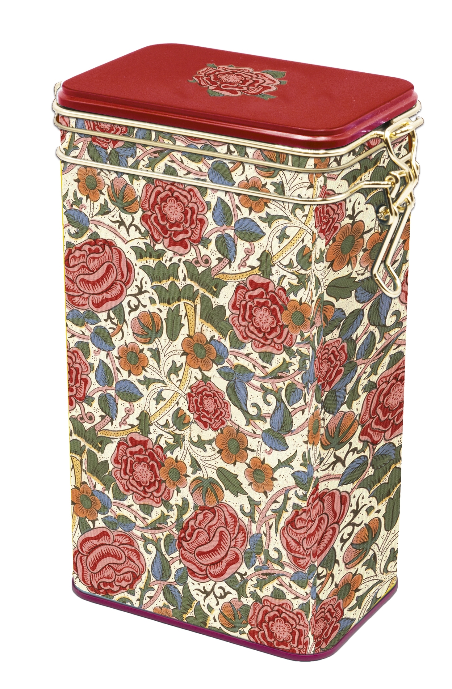 Storage box, Morris, Roses