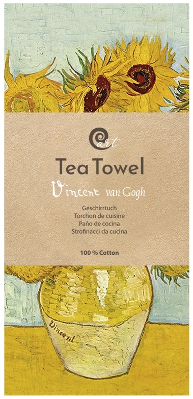 Tea towel, Van Gogh, Sunflowers