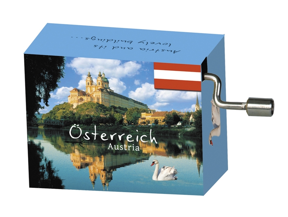 Music box, Austria/Danube, Blue Danube/Strauss