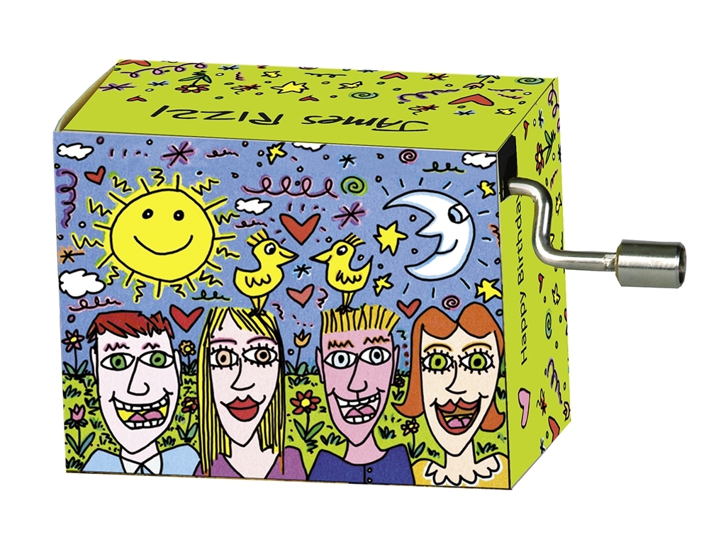 Music box, Happy Birthday, James Rizzi/Don´t Worry