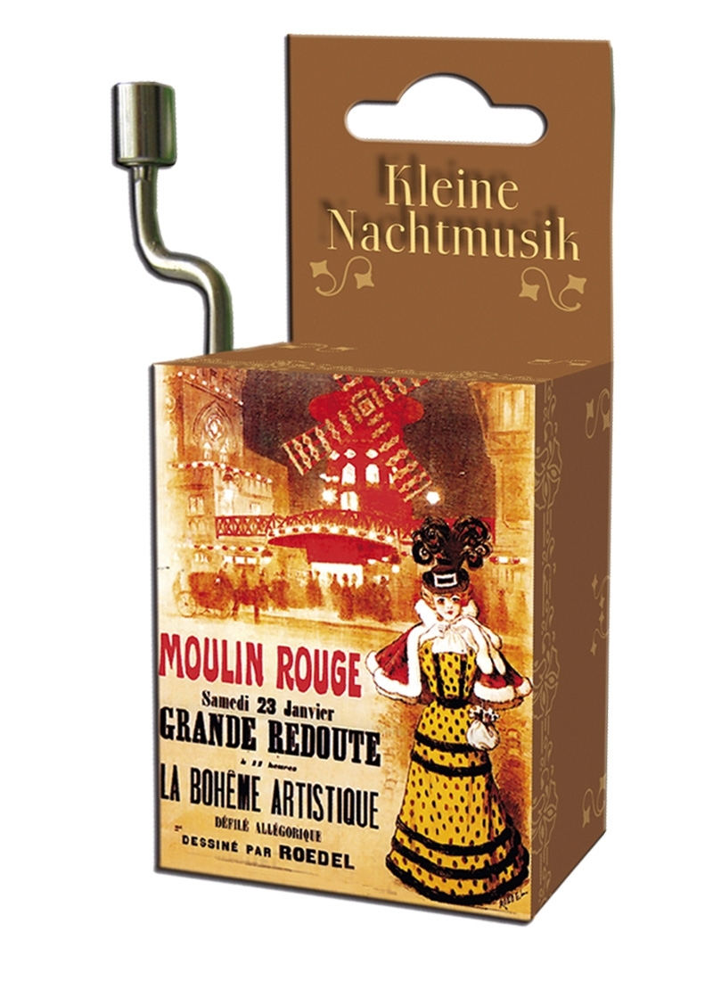 Hanging music box, Night Music/Mozart, MoulinRouge