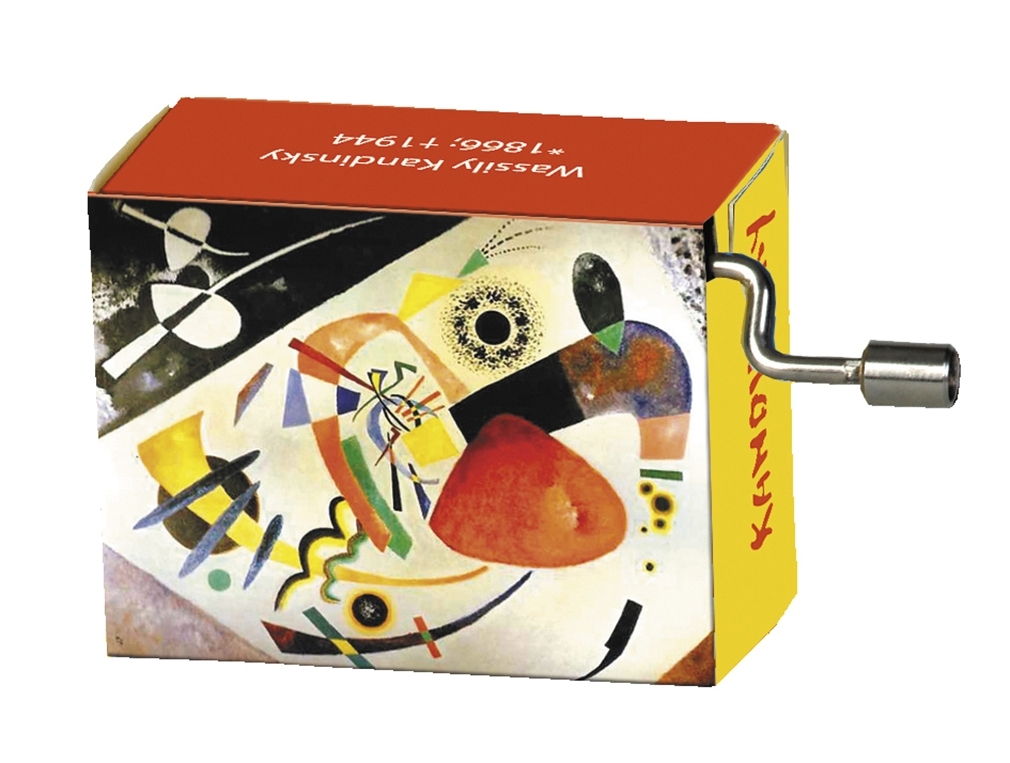 Music box, Elise/Beethoven, Kandinsky/Red Spot 2