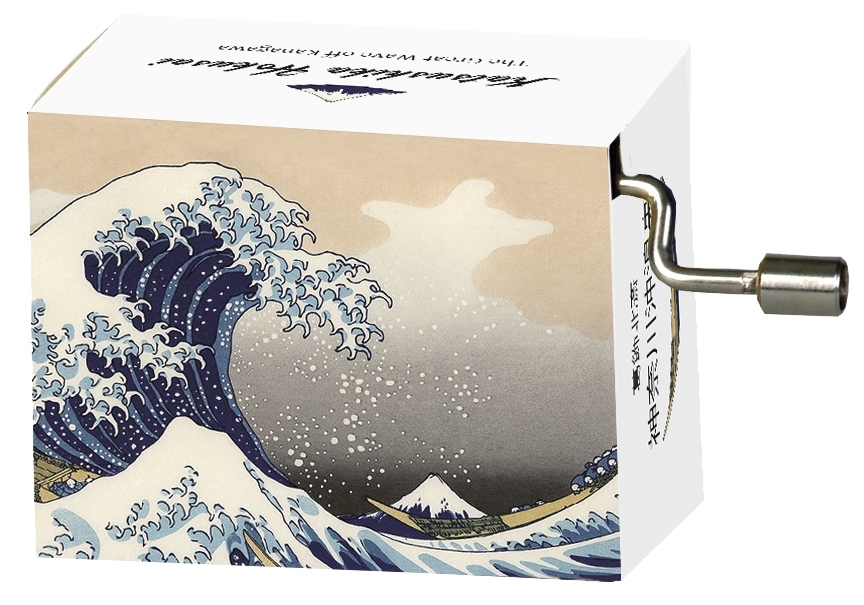 Music box, For Elise/Beethoven, Hokusai/Wave