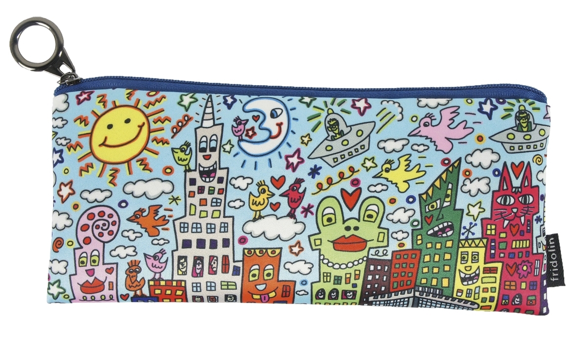 pencil bag, James Rizzi, My New York City