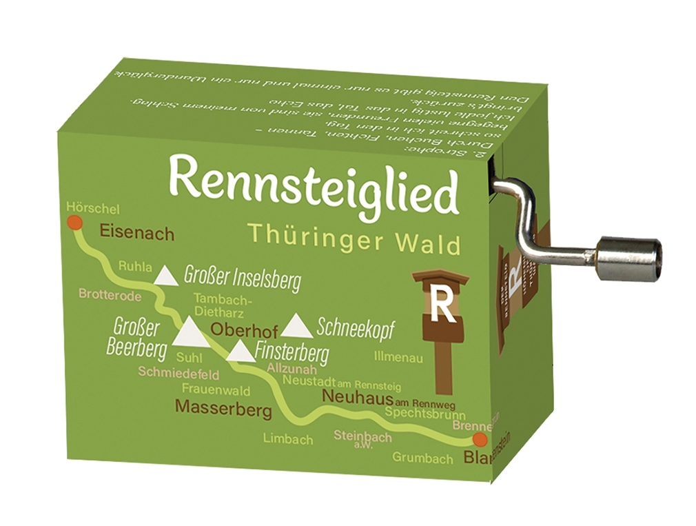 Music box, Rennsteiglied, Rennsteig