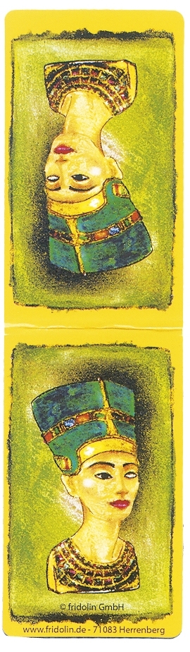 Magnetic bookmark, Nefertiti