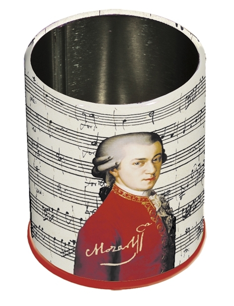 sharpener in tinbox, Mozart