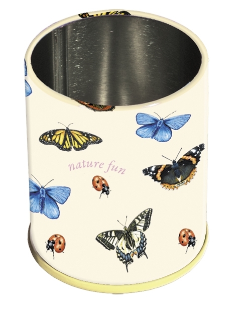 sharpener in tinbox, Nature Fun, Butterflies