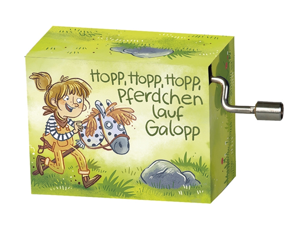 Music box, Hopp, Pferdchen lauf Galopp